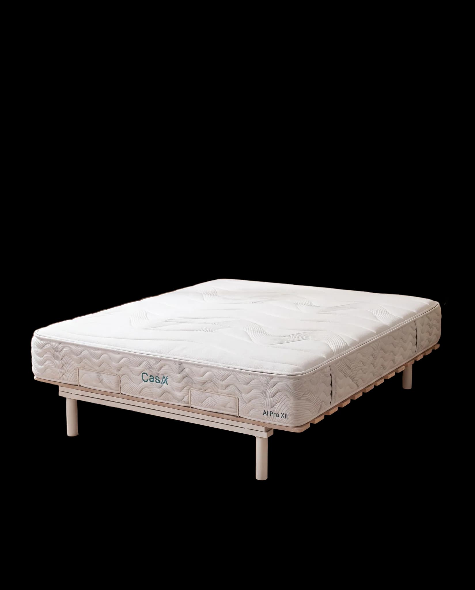The AI Pro XII mattress cut out on a transparent background.