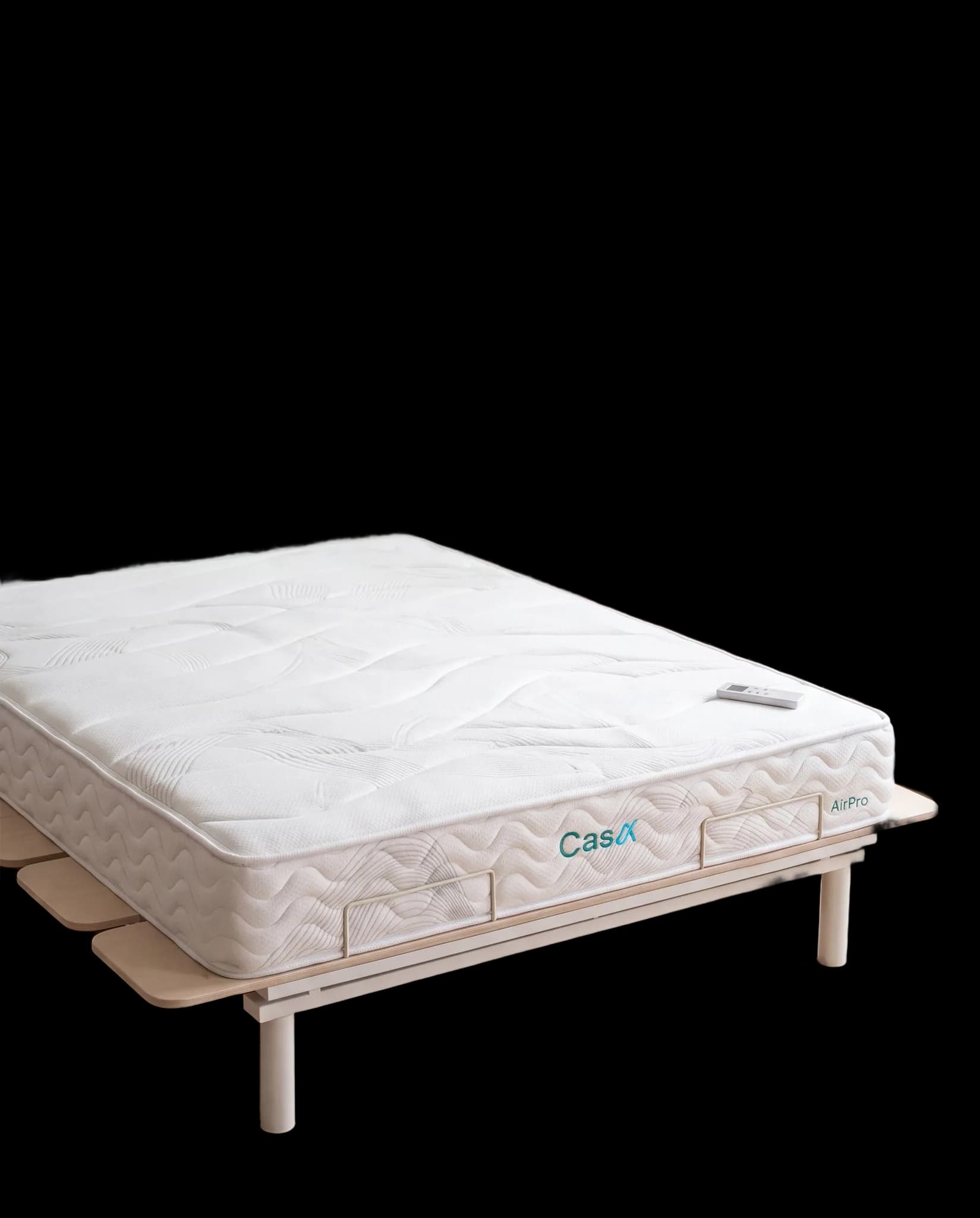 The AirPro mattress cut out on a transparent background.